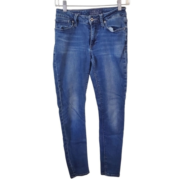 Lucky Brand Sasha Super Skinny Mid Wash Mid Rise Jeans Size 4/27 - Picture 2 of 7
